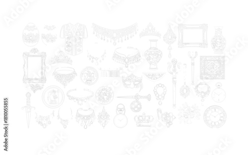 Elegant traditional indian jewellery advertisement design