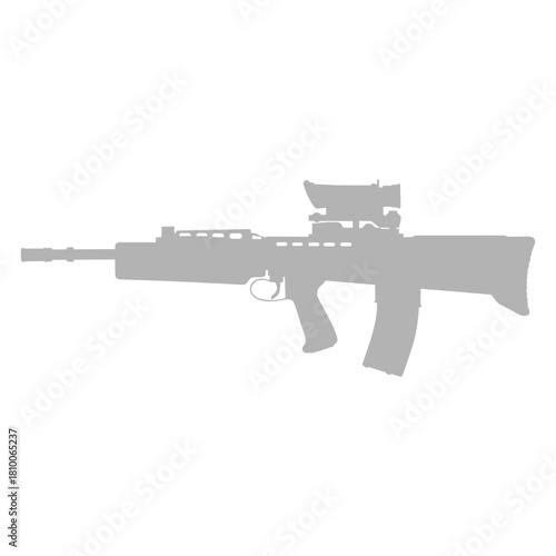 Modern Assault Rifle Icon