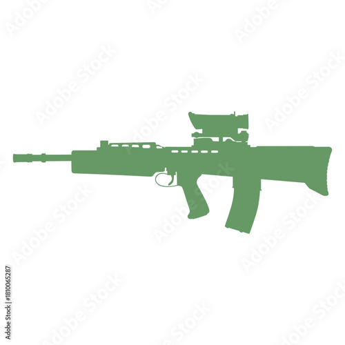 Assault Rifle Icon Concept