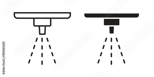 Sprinkler icon collection. modern simple icons for web