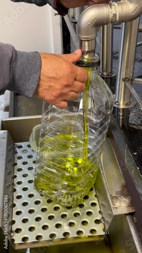 Bottle of Tempranillo extra virgin olive oil. Liquid gold.