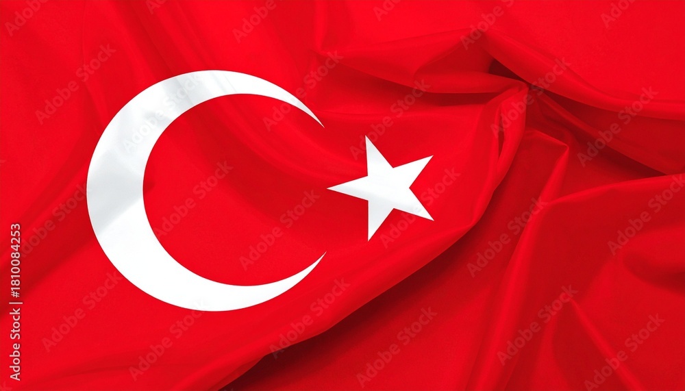Obraz premium Flag of Turkey