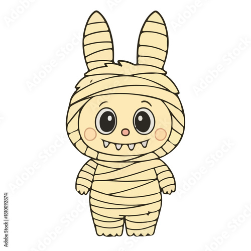 la bubu momia, Disfraces , Halloween 