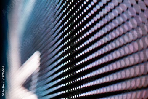 abstract led screen of a tv	
