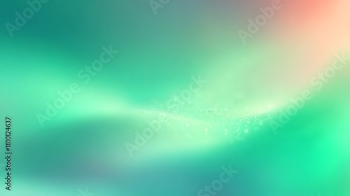 Gentle seafoam-green to soft-teal ombre with a tranquil, smooth vibe.