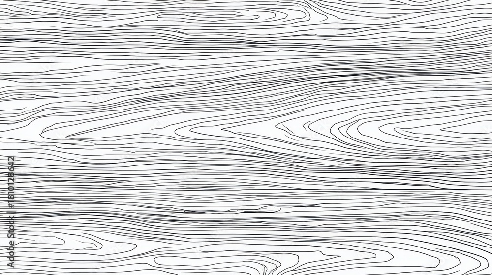 Vector wood grain texture with natural patterns, a detailed abstract background illustrating organic lines and growth, creating a decorative surface plank design