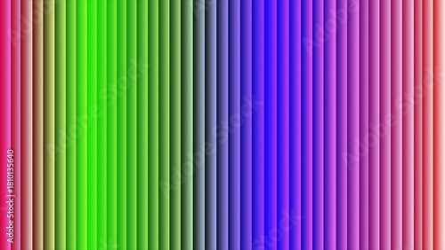 Vibrant Vertical Rainbow Color Gradient Background Pattern with Smooth Spectral Transition