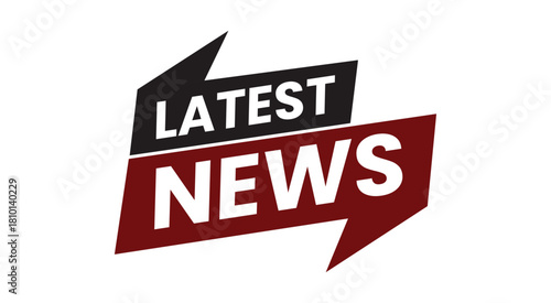 Latest news word concept vector illustration with blue lines modern futuristic 3d style for landing page template ui web mobile app poster banner flyer background gift card coupon label wallpaper.