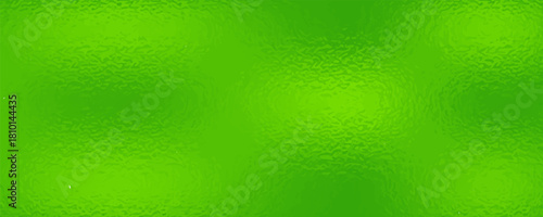Soft Yellow green shiny Foil Texture Background with Glass Effect or sea green glass texture. bright lime green frosted foil texture with a glass-like diffusion effect. The surface has a subtle
