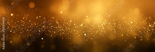 A gold background with a lot of glitter. T