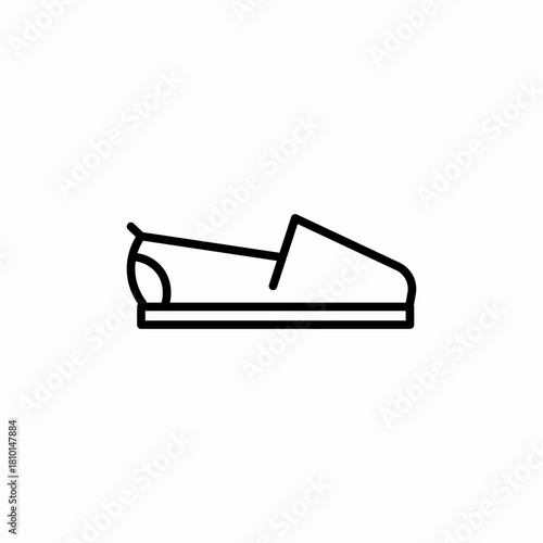 man shoes icon sign vector