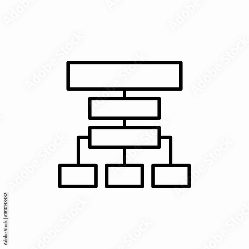 project schema icon sign vector