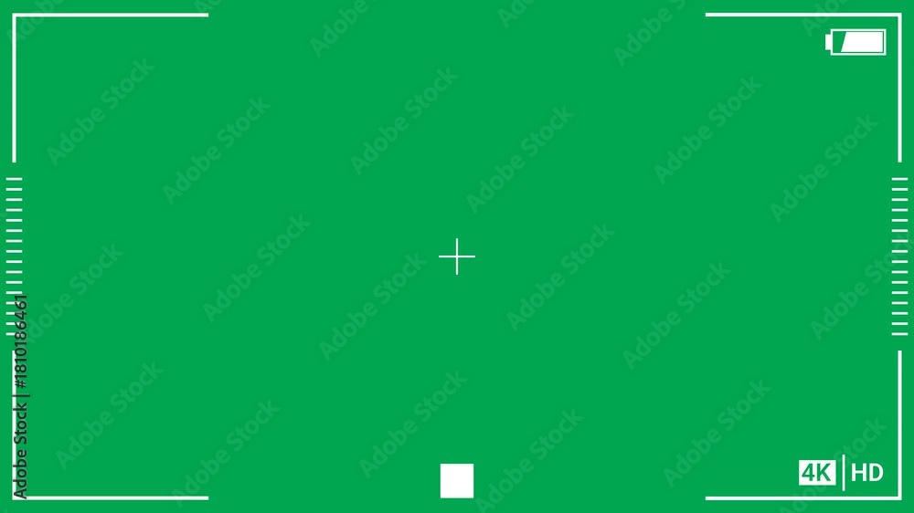 Camera HUD animation with opening, recording and closing motion on ...
