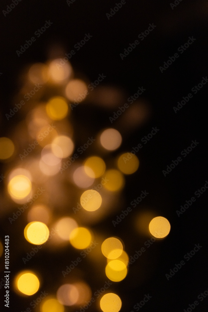 Obraz premium holiday or festive lights background