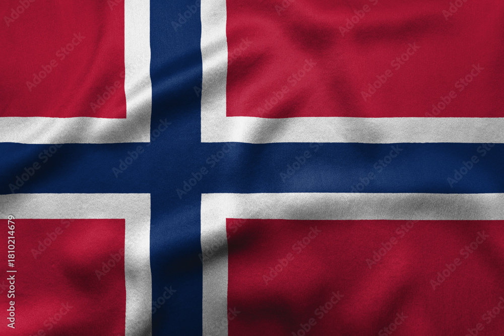 Fototapeta premium Norway national flag