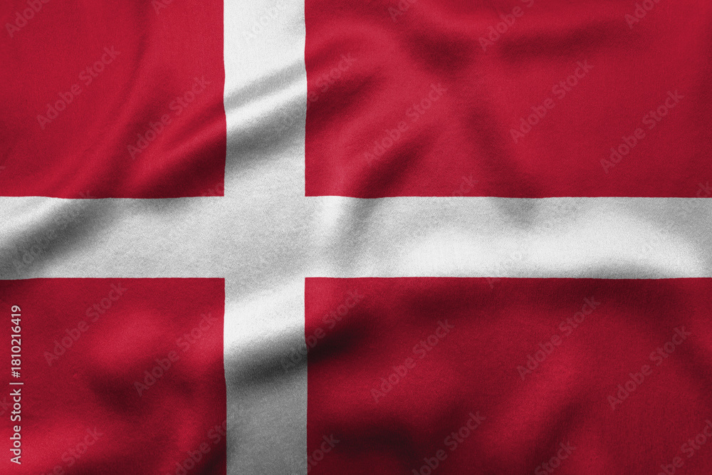 Fototapeta premium Denmark flag