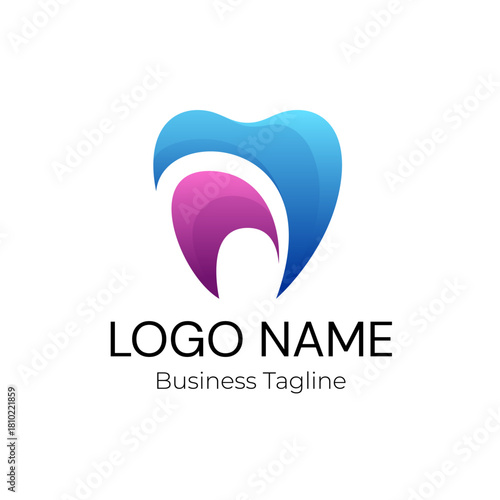 Logo Dental Vector Design Template