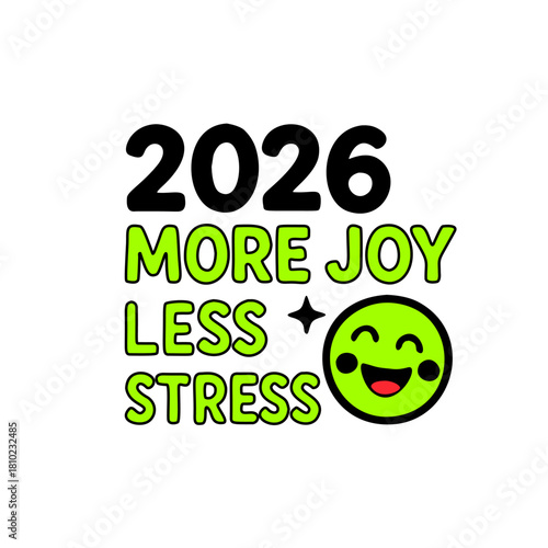 “Happy New Year 2026 Sweatshirt Design – Colorful Typography Graphic, Cute Smiley Face Illustration, Trendy Printable PNG for T-Shirts, Festive New Year Gift Idea, Bright Modern Holiday Shirt Artwork”