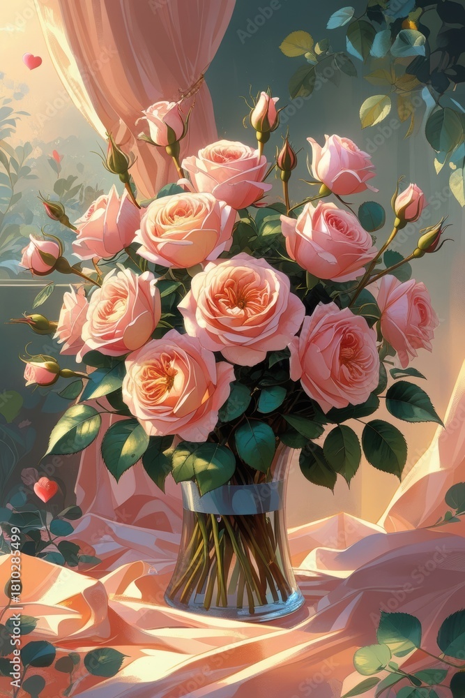 Obraz premium bunch of roses
