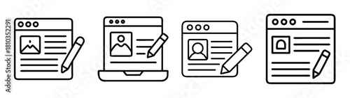 Website design mobile app development user interface ux ui design digital content creation