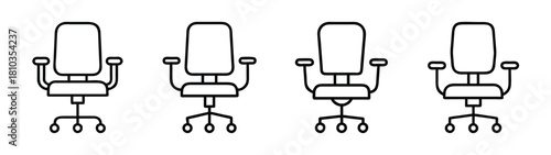 Office chair ergonomic swivel chair task chair computer chair desk chair adjustable chair furniture design