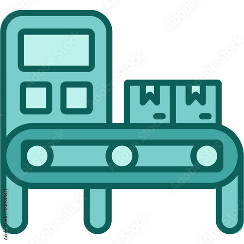 Industrial Machine solid icon