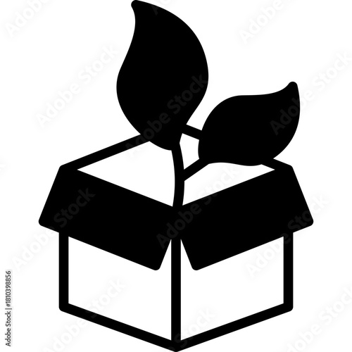 Eco Packaging mixed icon