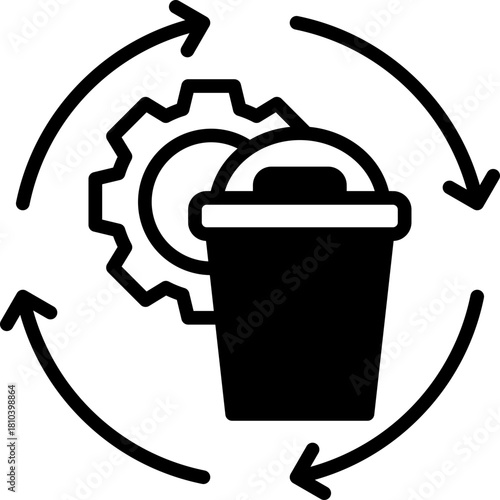 Waste Management mixed icon