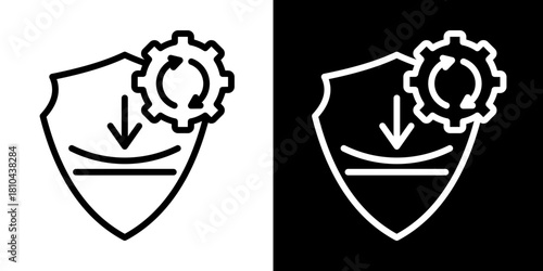 Operational Recovery  Icon Set Multiple Style Collection