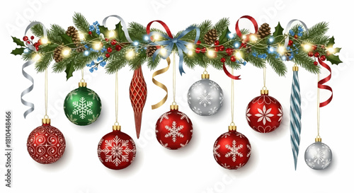 Festive ornaments decor