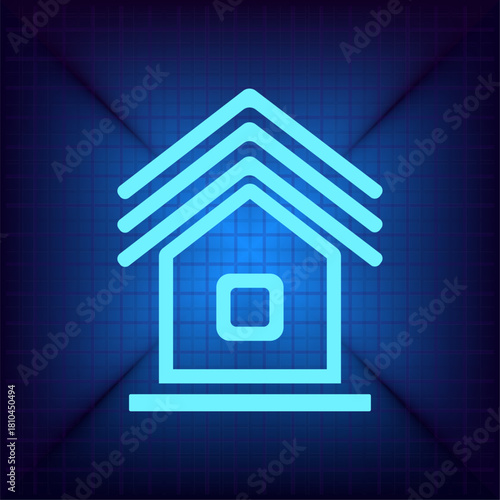 Vector illustration on a blue background