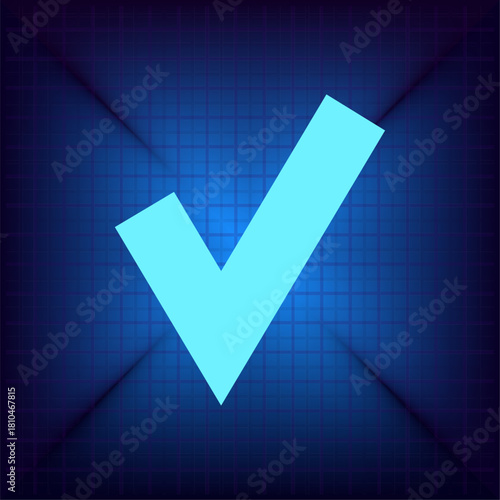 Vector illustration on a blue background