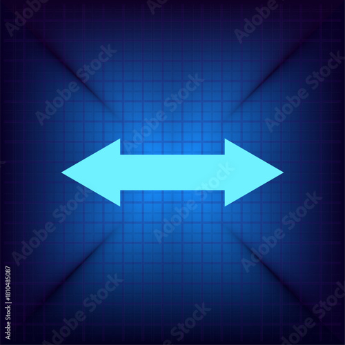 Vector illustration on a blue background