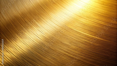 Close up of flowing golden hair with bright light illuminating strands