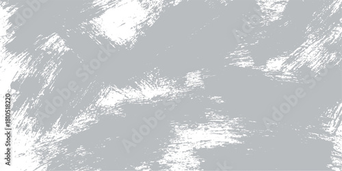 Abstract vector illustration of a vintage grunge wall texture pattern with rough gray paint and light surface