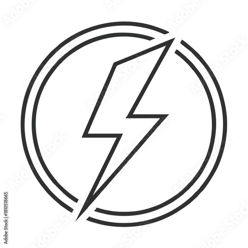 Free Download Dynamic lightning bolt symbol design for innovative technology branding identity - GFXLoad