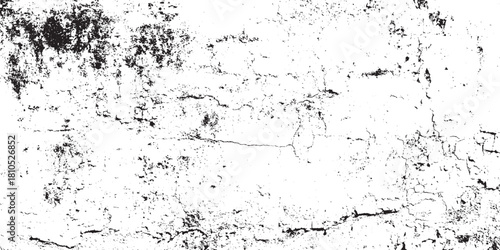 . Abstract black and white gritty grunge background. real dust floating over black background for overlay Wall fragment with scratches and cracks, Overlay grunge over any design, dust overlay distress