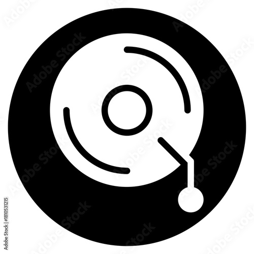 vinyl glyph icon