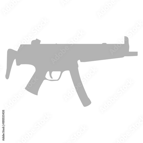 Submachine gun graphic