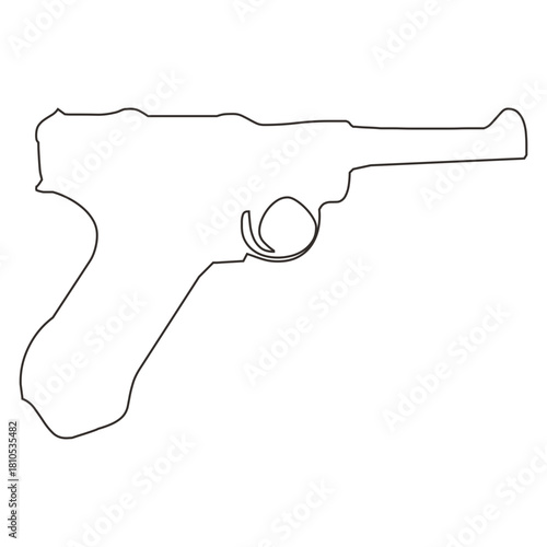 Pistol Outline