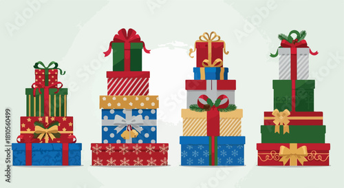 Stacked roti bread flat lay with transparent background