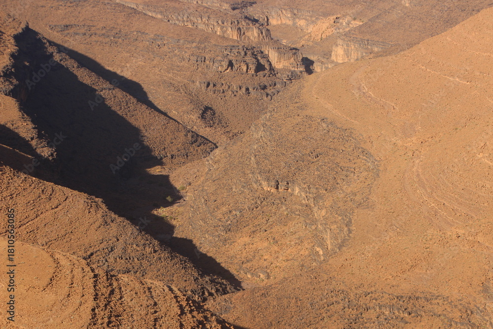 Fototapeta premium Mountains between Agdz and Ait Saoune in Morocco