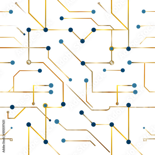 Seamless matchstick pattern illustration on a white background