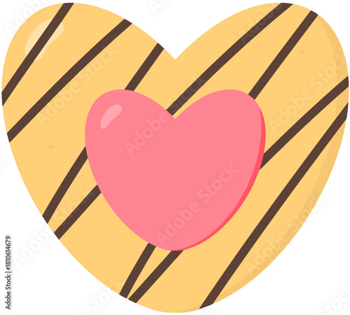 heart cookie