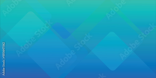 Abstract Blue Teal Gradient With Geometric Diamond Shapes For Modern Background And Design modern illustration
