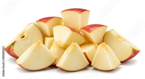 紅玉の輝き：瑞々しい断面