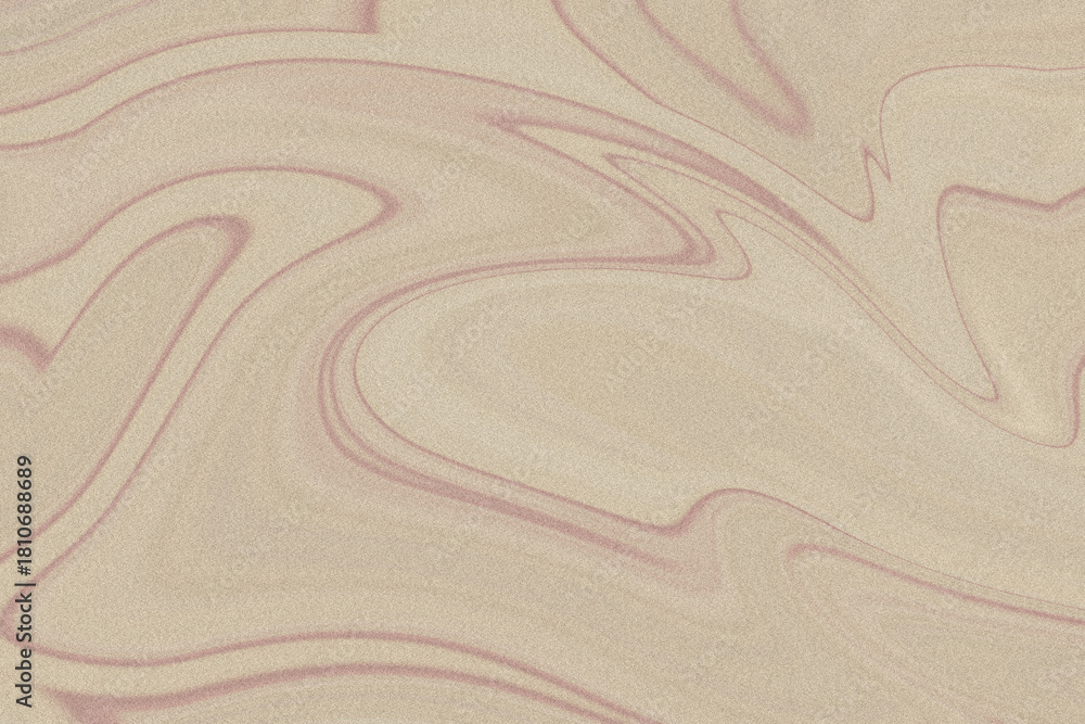 Fototapeta premium Subtle Beige Pink Marble Swirl Abstract Textured Pattern Backdrop