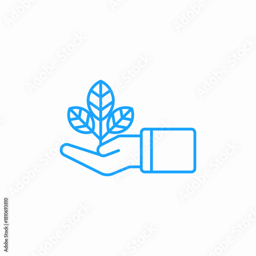 save the green icon sign vector