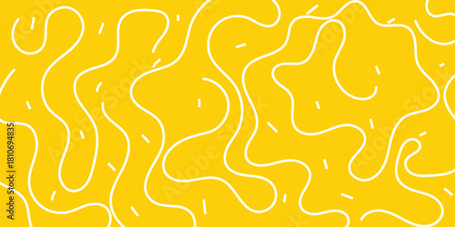 abstract creative fun line doodle design. squiggle lines background.