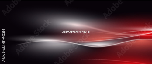 Blue abstract background with abstract objects. Vector template for digital lux business banner, contemporary formal invitation, luxury voucher	
